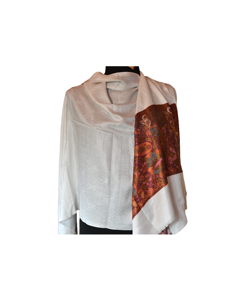 Szal ze sztucznego jedwabiu Modal Silk