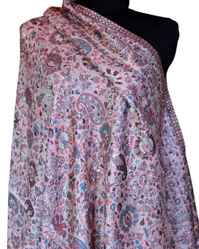 Szal z Paszminy z Jedwabiem błyszczący Kani Shimmer