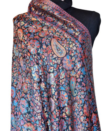 Szal z Paszminy z Jedwabiem błyszczący Kani Shimmer