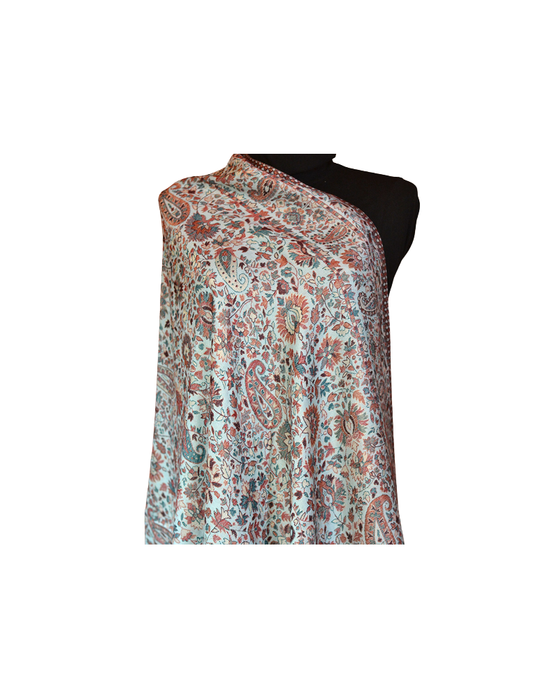 Szal z Paszminy z Jedwabiem błyszczący Kani Shimmer