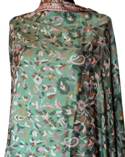 Szal Jedwabny Silk Kani Janawar dwustronny