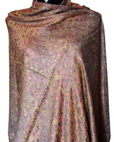 Szal Jedwabny Silk Kani Janawar dwustronny