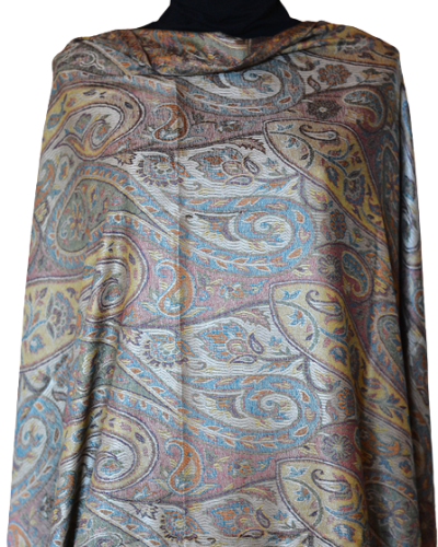 Szal Jedwabny Silk Kani Janawar dwustronny