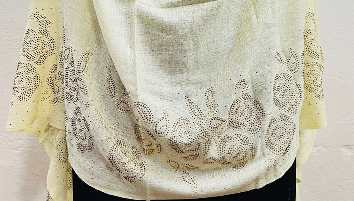 Szale Paszmina z kryształkami Swaroskiego